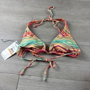 Women's Oneill Padded Bikini Top Swim Wear Small Strappy Size Small